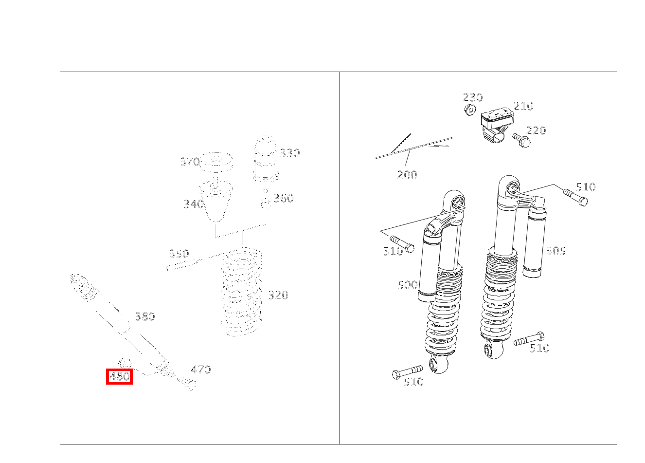 Sechskantmutter STOSSDAEMPFER HINTERACHSE; M16 G 500 Off-Roader lang BCA 463