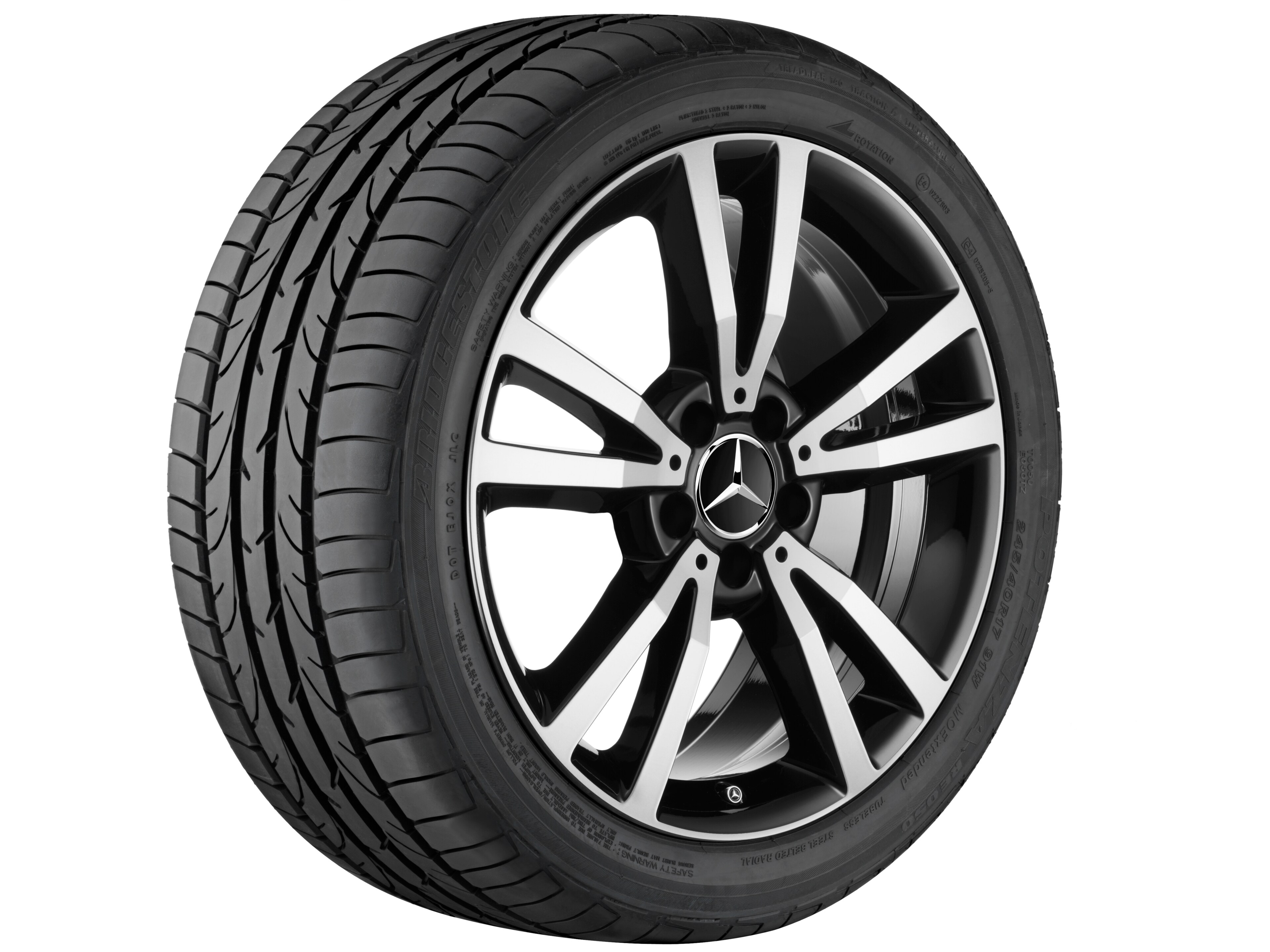 Mercedes-Benz - MB 5-Doppelspeichen-Rad, Shikrio, 45,7 cm (18 MB 5-Doppelspeichen-Rad, Shikrio, 45,7 cm (18