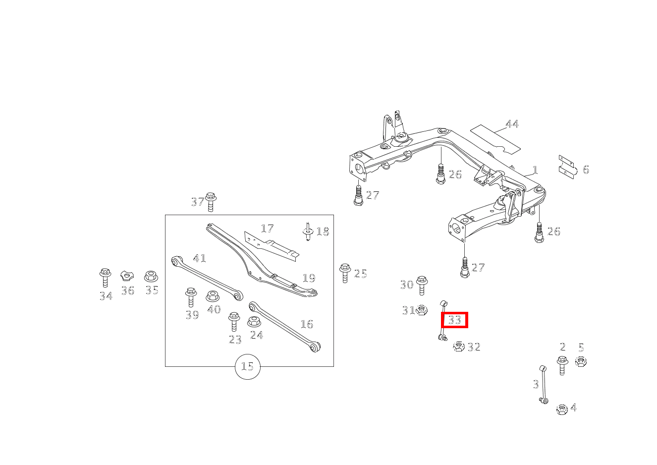 GEHAENGE STABIL GLC 300 de 4MATIC 254 GEHAENGE STABIL GLC 300 de 4MATIC 254