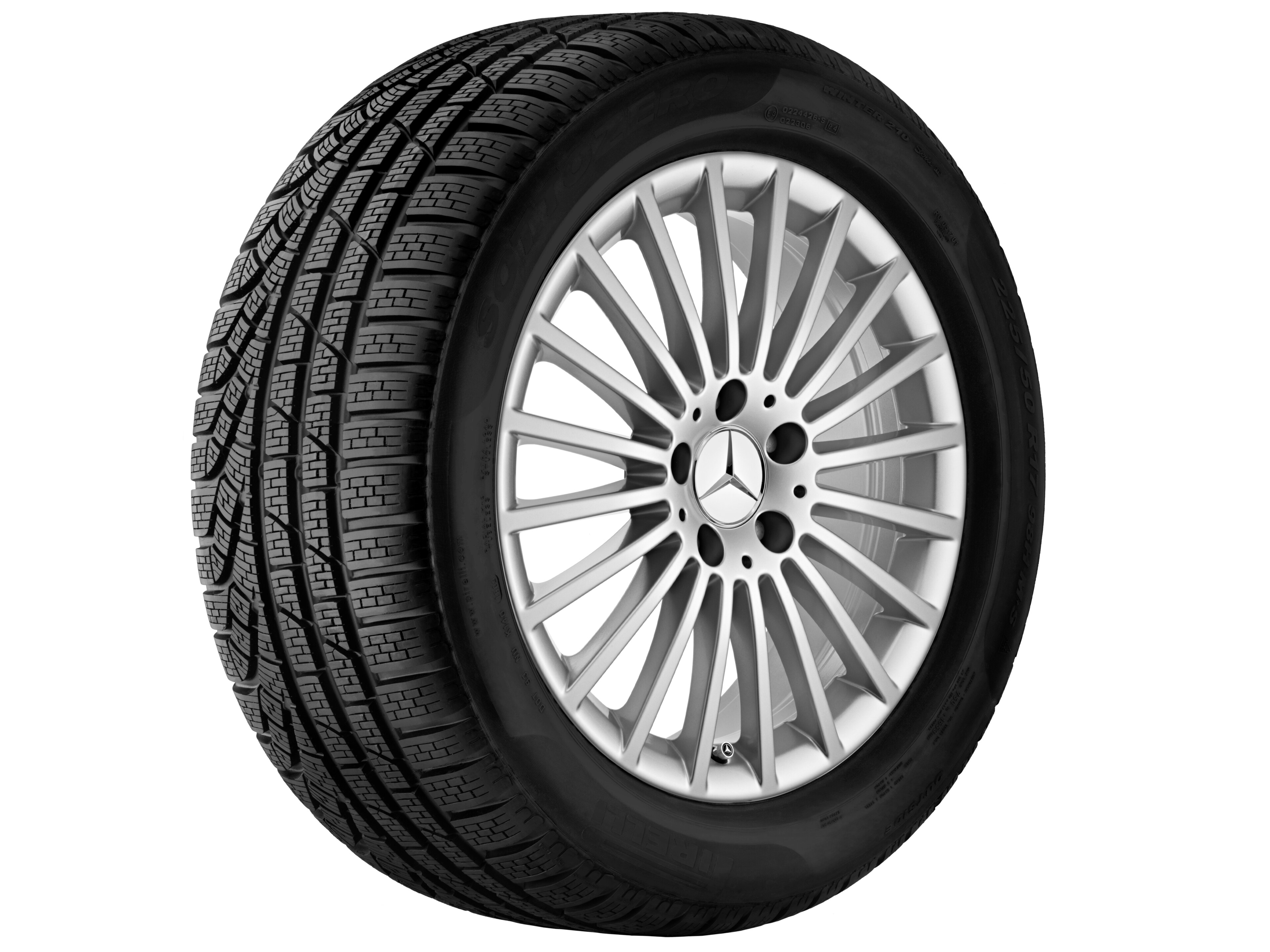 Mercedes-Benz - MB Vielspeichen-Rad, 43,2 cm (17 Zoll) MB Vielspeichen-Rad, 43,2 cm (17 Zoll)