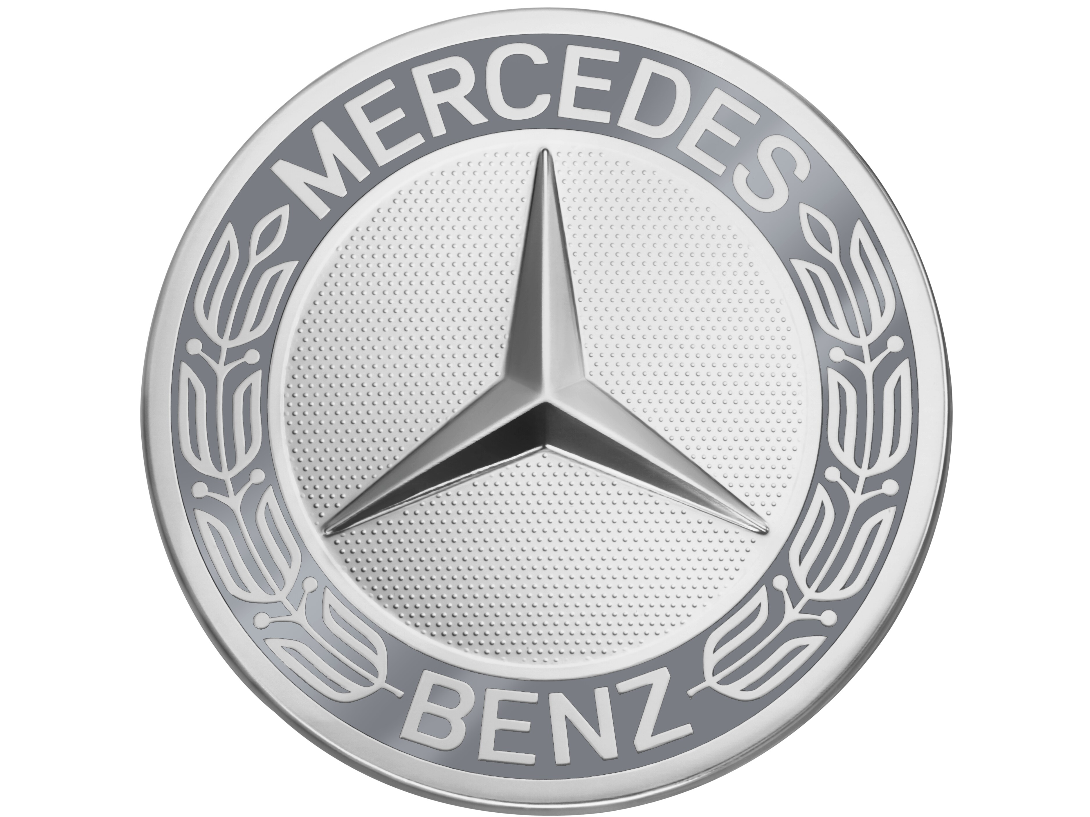 Mercedes-Benz - Radnabenabdeckung, Stern mit Lorbeerkranz Radnabenabdeckung, Stern mit Lorbeerkranz