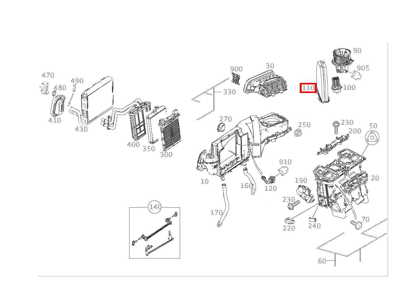Aktivkohlefilter MIT DECKEL CLS 250 Shooting Brake BlueTEC 4MATIC 218