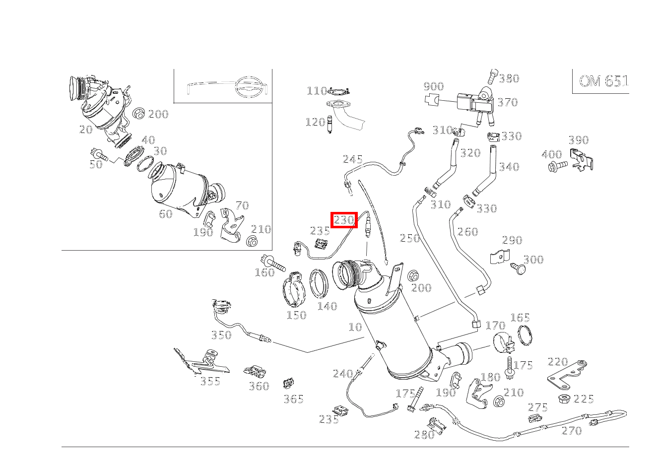 Lambdasonde Regelsonde vor Katalysator E 250 d Cabriolet 207 Lambdasonde Regelsonde vor Katalysator E 250 d Cabriolet 207