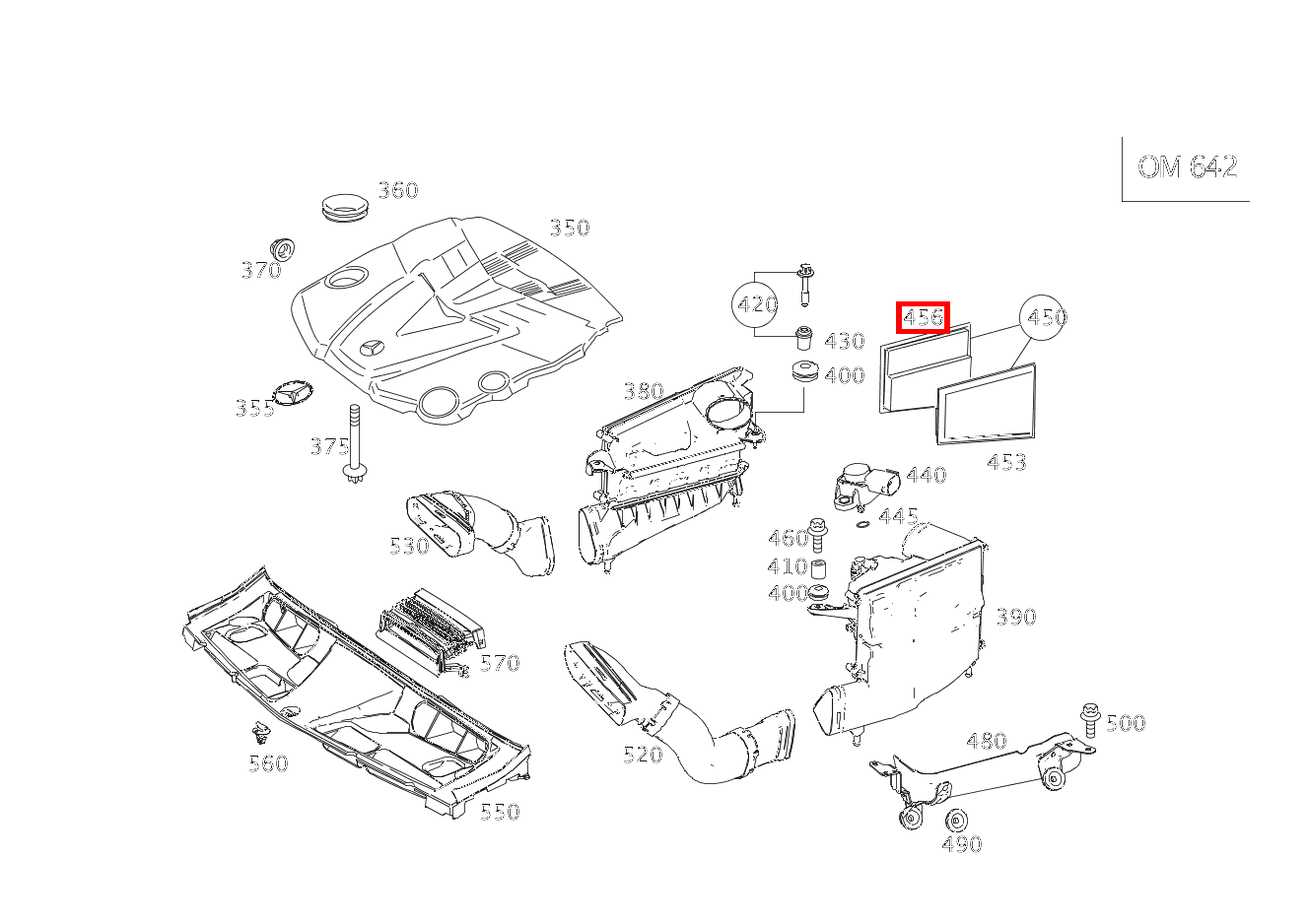 Luftfiltereinsatz LINKS MINI COOPER 204