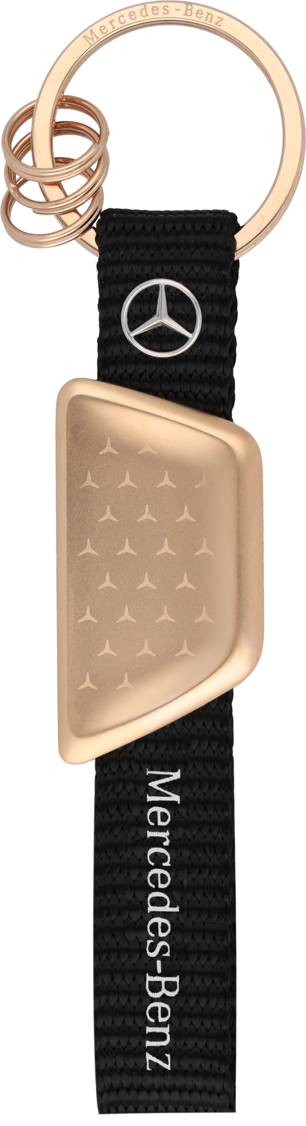 Schlüsselanhänger, Mercedes-Benz roségoldfarben