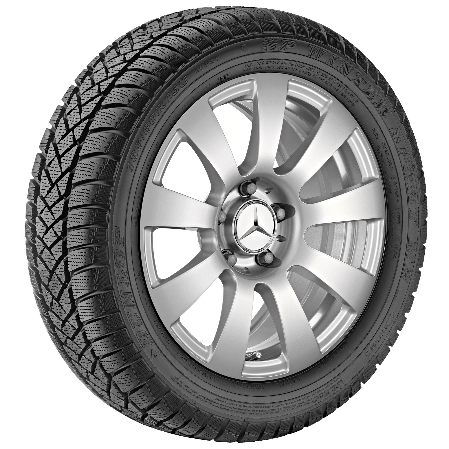 Mercedes-Benz - MB 9-Speichen-Rad, 16 Zoll MB 9-Speichen-Rad, 16 Zoll