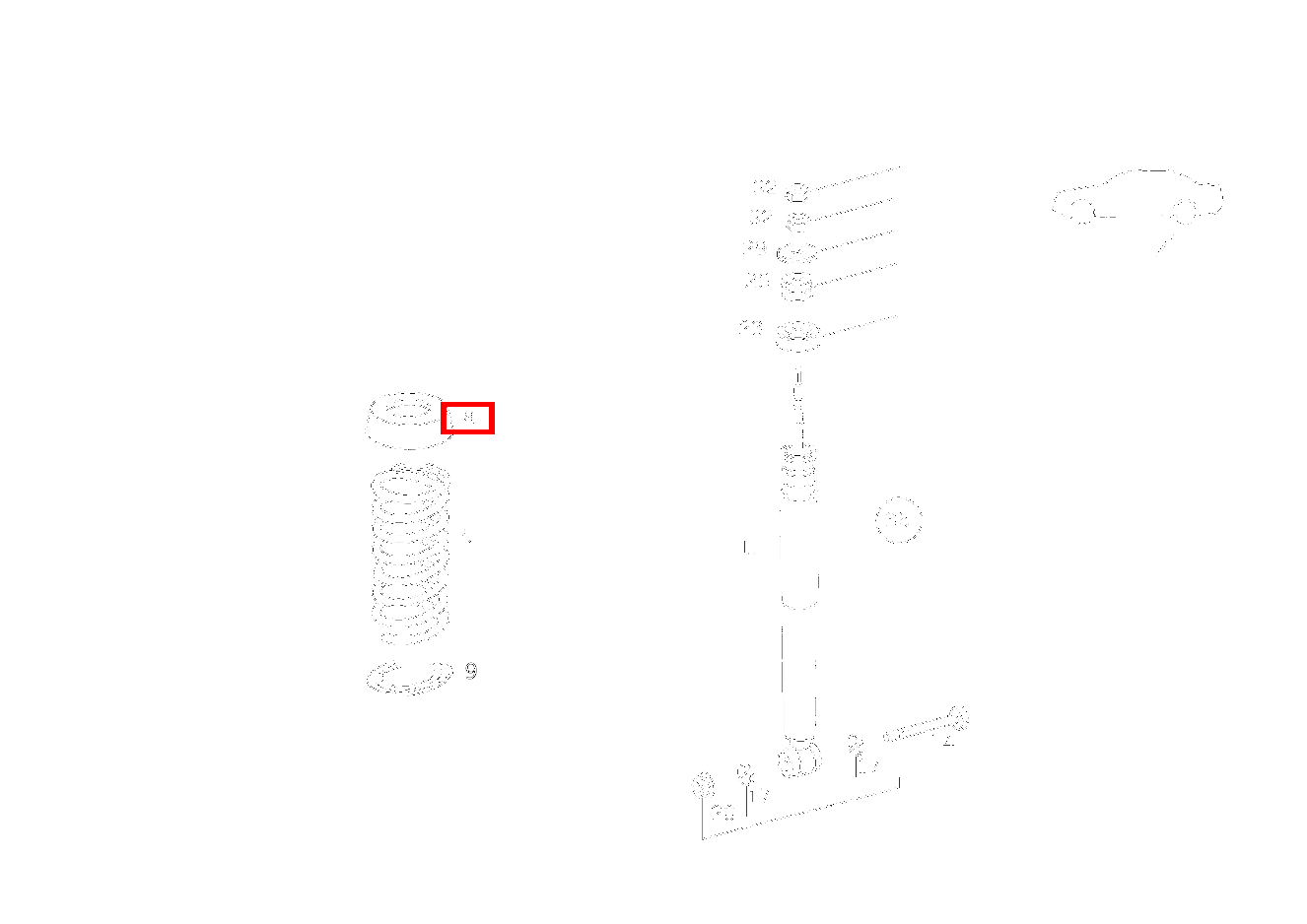 GUMMIBEILAGE NACH BEDARF;NOPPENZAHL: 2 (9 MM ) CLK 55 AMG CABR. 208