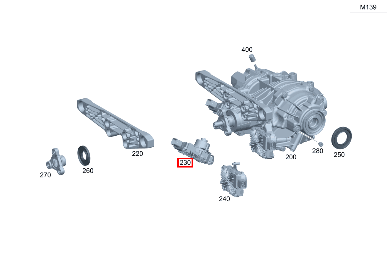 Aktuator Rechts Mercedes-AMG A 45 S 4MATIC+ Kompaktlimousine 177 Aktuator Rechts Mercedes-AMG A 45 S 4MATIC+ Kompaktlimousine 177