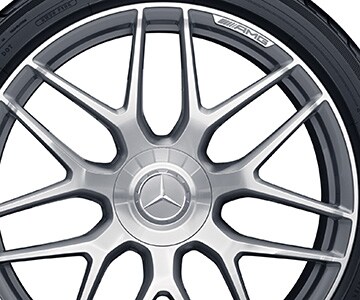 Mercedes-Benz - AMG Schmiederad im Kreuzspeichen-Design, 53,3 AMG Schmiederad im Kreuzspeichen-Design, 53,3
