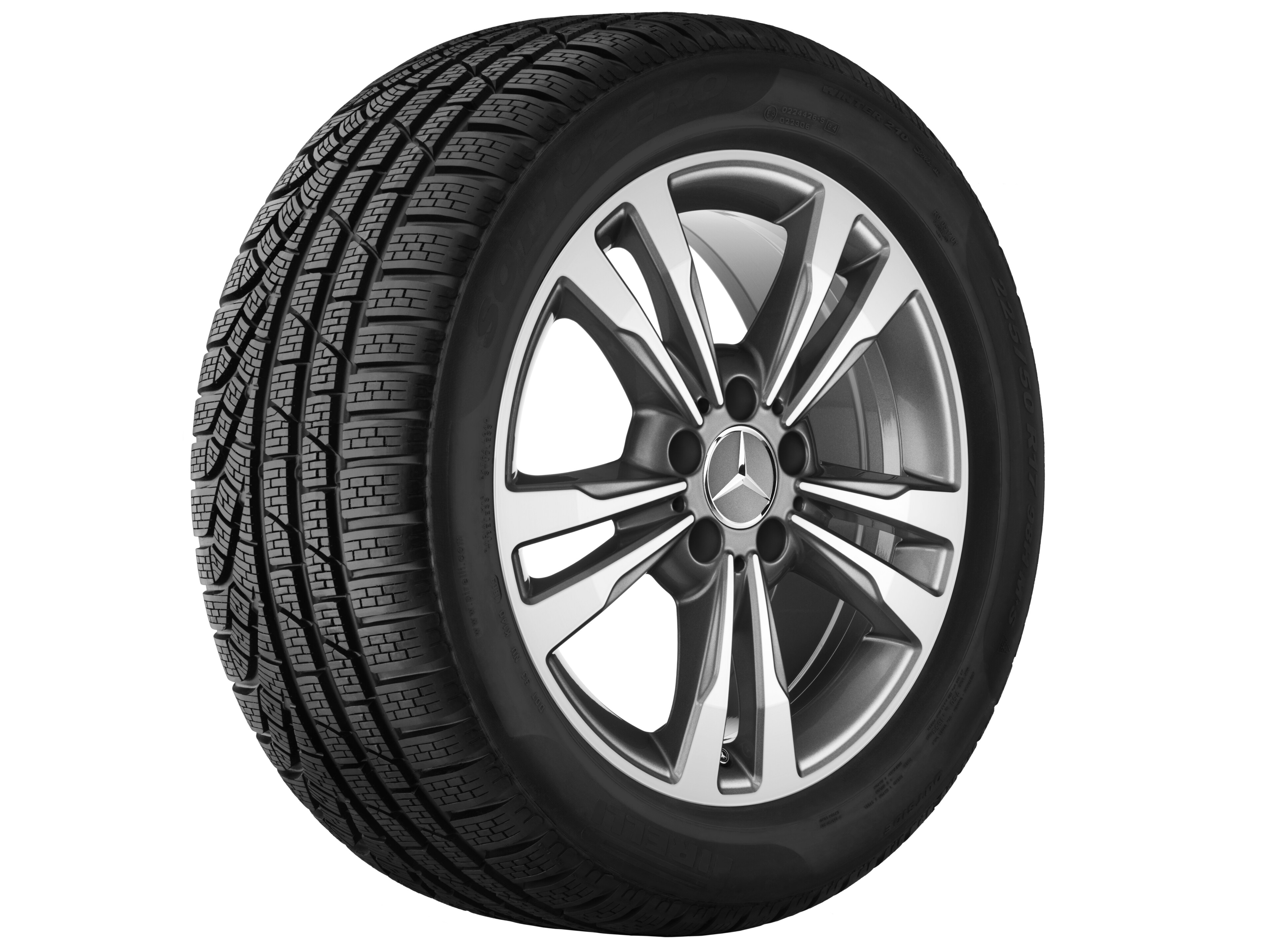 Mercedes-Benz - MB 5-Doppelspeichen-Rad, 43,2 cm (17 Zoll), g MB 5-Doppelspeichen-Rad, 43,2 cm (17 Zoll), g