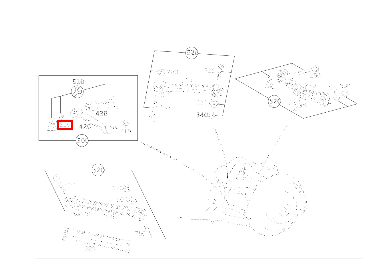 Scheibe SPURSTANGE AN HINTERACHSTRAEGER CLK 63 AMG Cabriolet 209