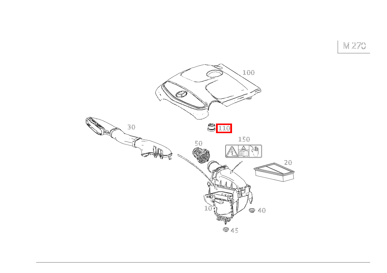 Elastomerlager BEFESTIGUNG ABDECKHAUBE A250 Sport 176 Elastomerlager BEFESTIGUNG ABDECKHAUBE A250 Sport 176