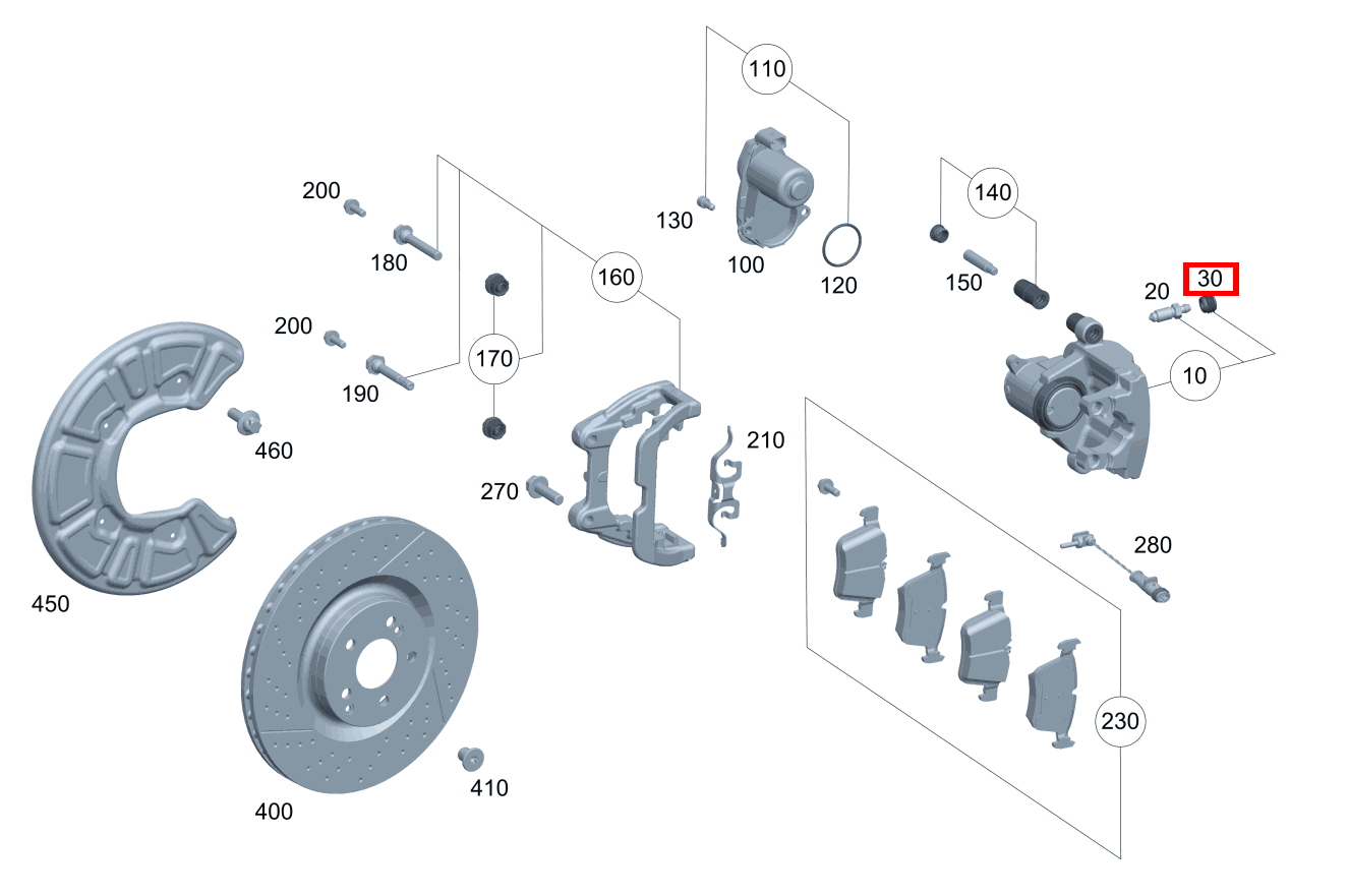Schutzkappe Entlüfterventil GLC 220 d 4MATIC 254 Schutzkappe Entlüfterventil GLC 220 d 4MATIC 254