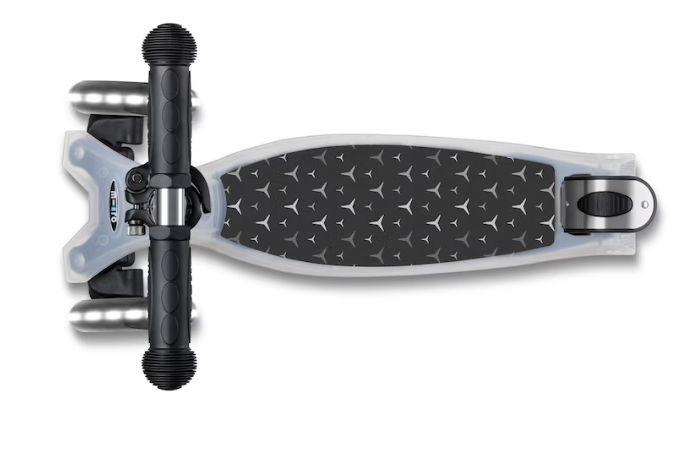 Tretroller Kinder, Maxi deluxe Flux neochrome black, Aluminium / Kunststoff, Micro Mobility