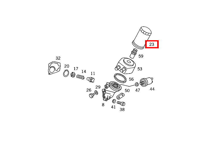 OELFILTERPATRONE E 300 T 4-Matic 124