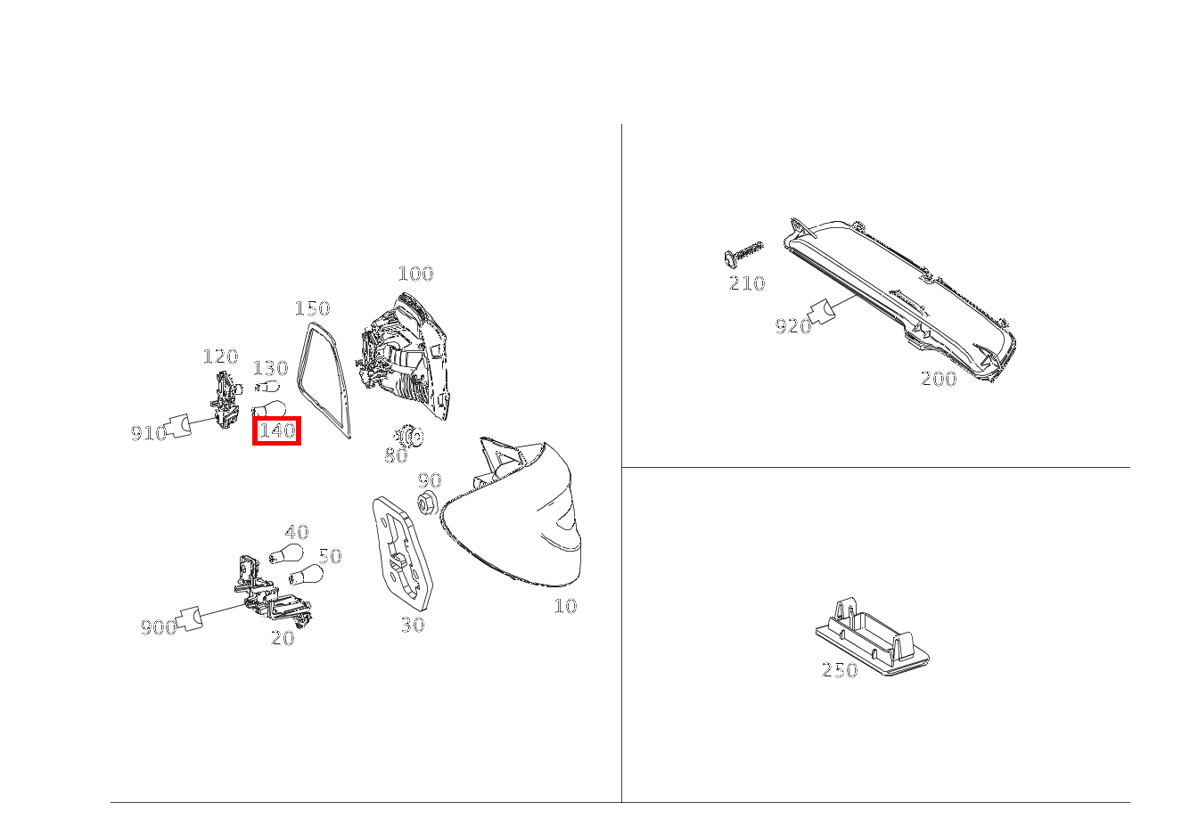 Glühlampe NEBELSCHLUSSLEUCHTE RECHTS; 12V-21W ELECTRIC DRIVE 242