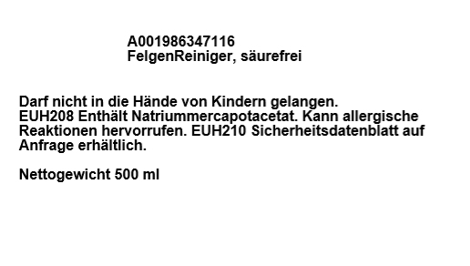 Mercedes-Benz - Pflegekit Exterieur