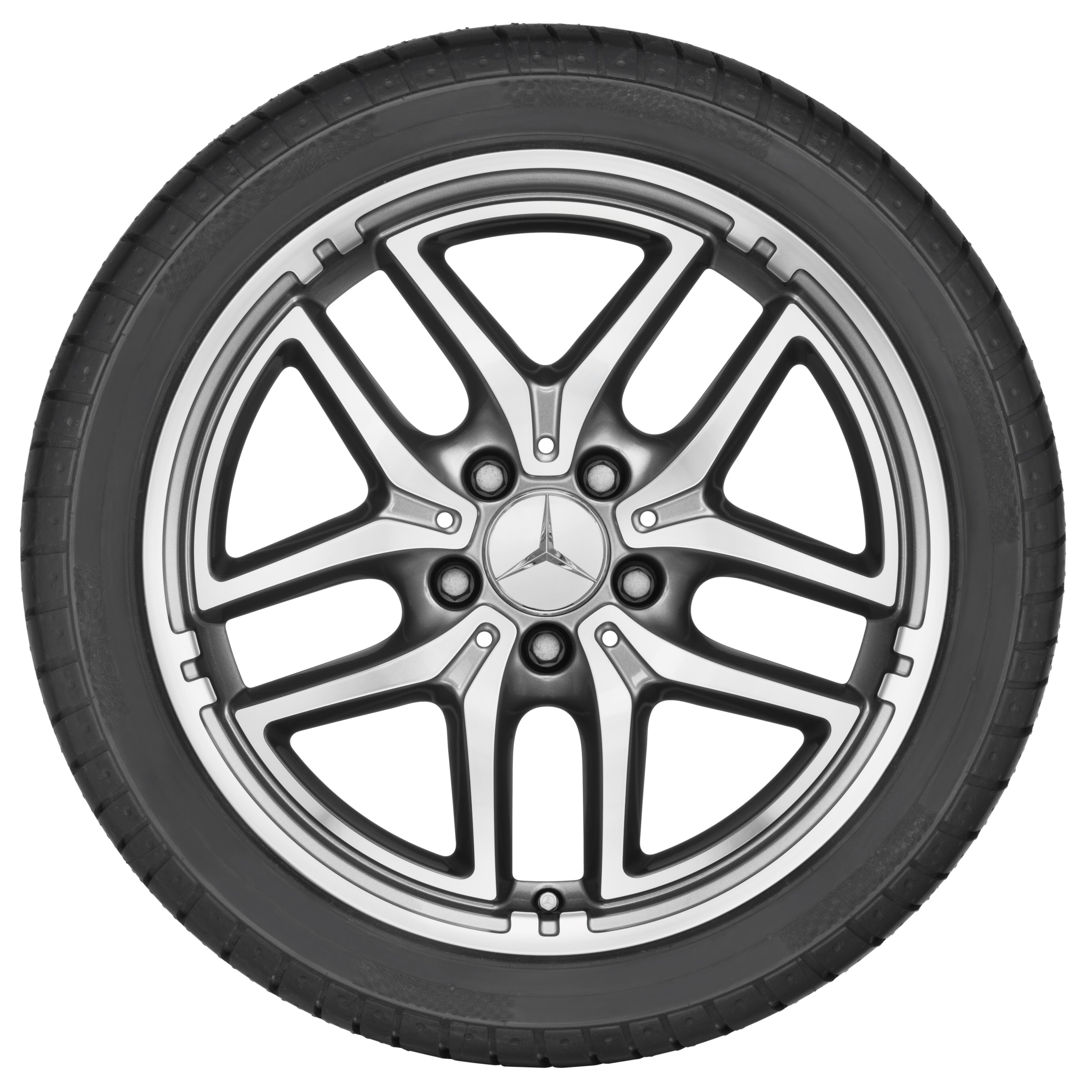 Mercedes-Benz - MB 5-Doppelspeichen-Rad, 43,2 cm (17 Zoll) MB 5-Doppelspeichen-Rad, 43,2 cm (17 Zoll)