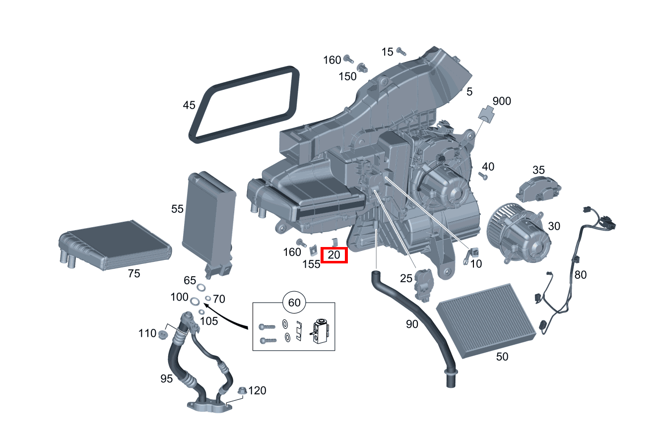 SPANNFEDER Verteilergehäuse V 220 d EDITION Kompakt 460