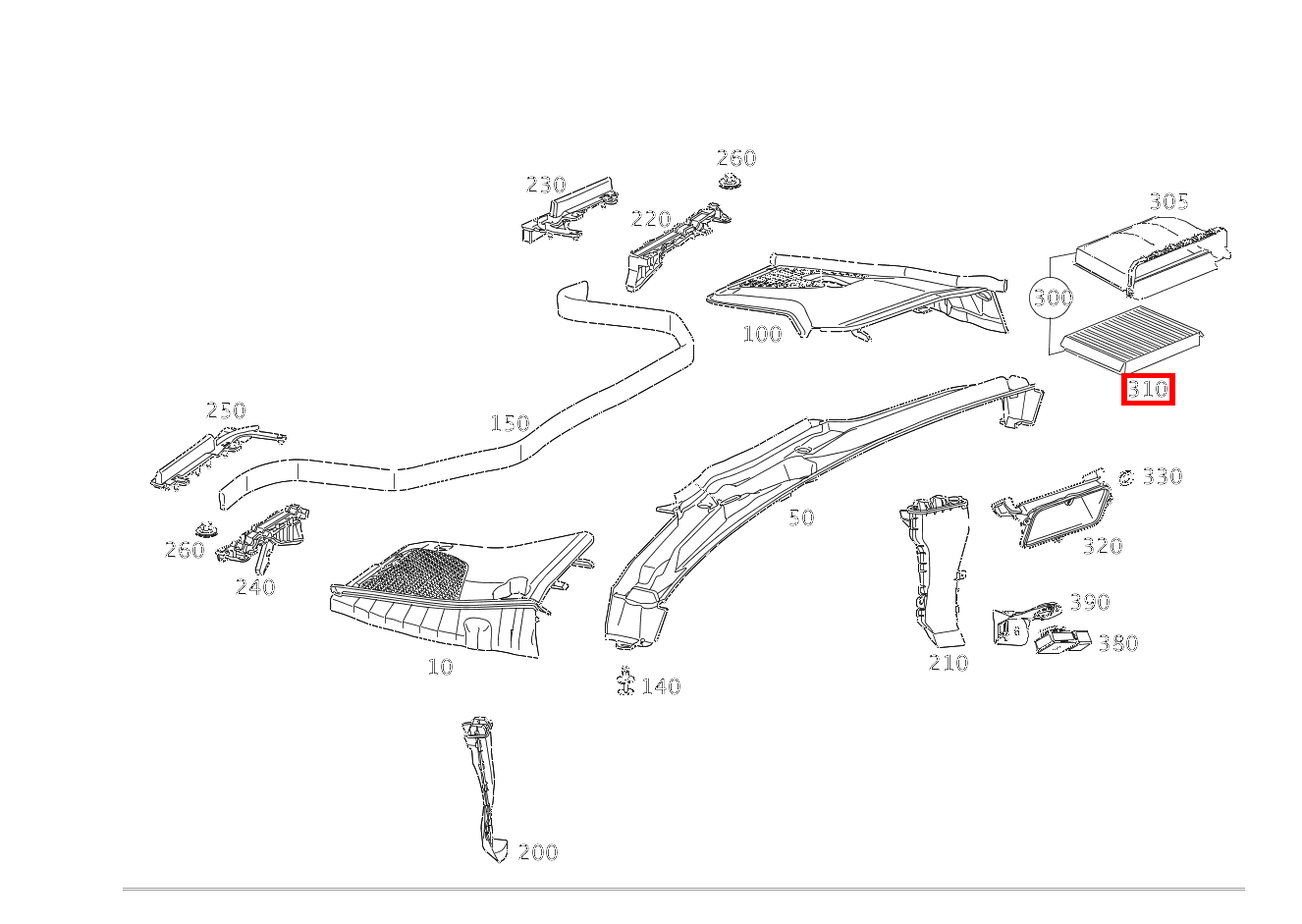 Staubfilter Mercedes-AMG GT 63 S E PERFORMANCE 290 Staubfilter Mercedes-AMG GT 63 S E PERFORMANCE 290