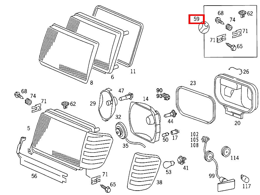 BEFESTIGUNGSMATERIAL BEFESTIGUNGSMATERIAL LEUCHTEINHEIT B 180 247