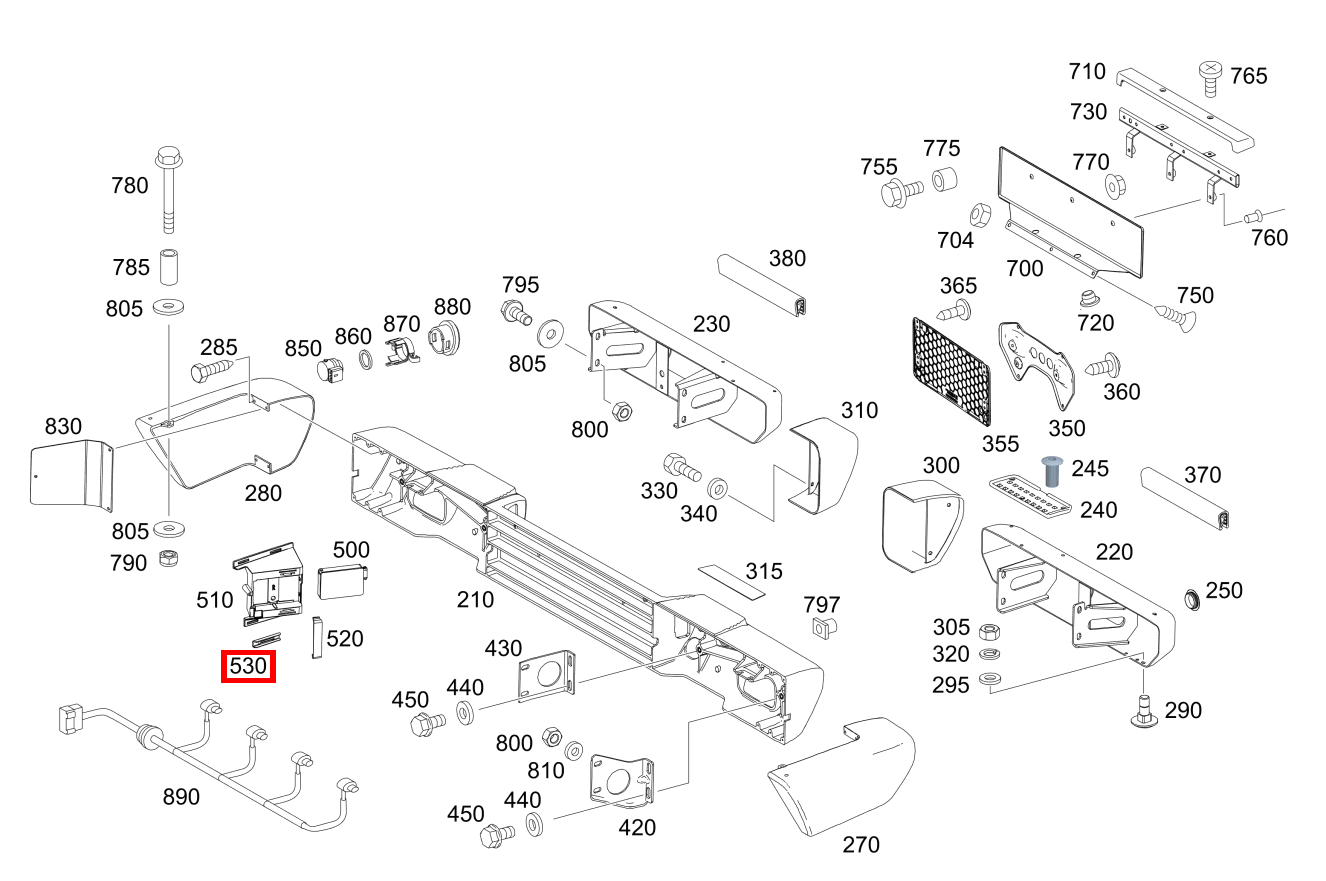 Befestigungsklammer Radsensor G3504X42850 463