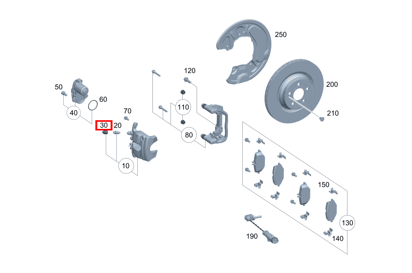 Staubschutzkappe Entlüftungsventil GLE 400 d 4MATIC 247 Staubschutzkappe Entlüftungsventil GLE 400 d 4MATIC 247