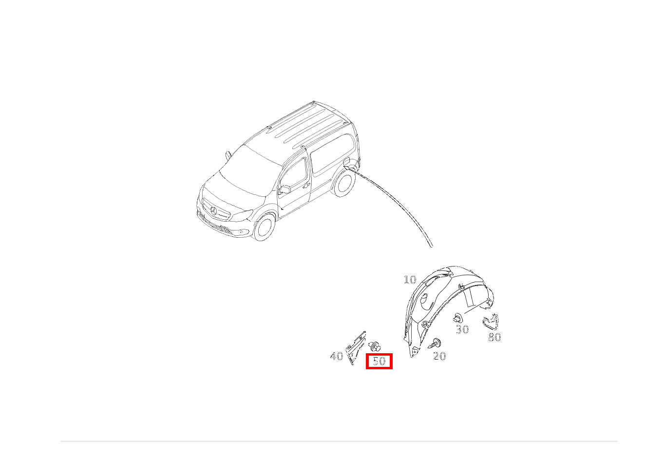 Einsteckbefestiger 111 CDI 415 Einsteckbefestiger 111 CDI 415