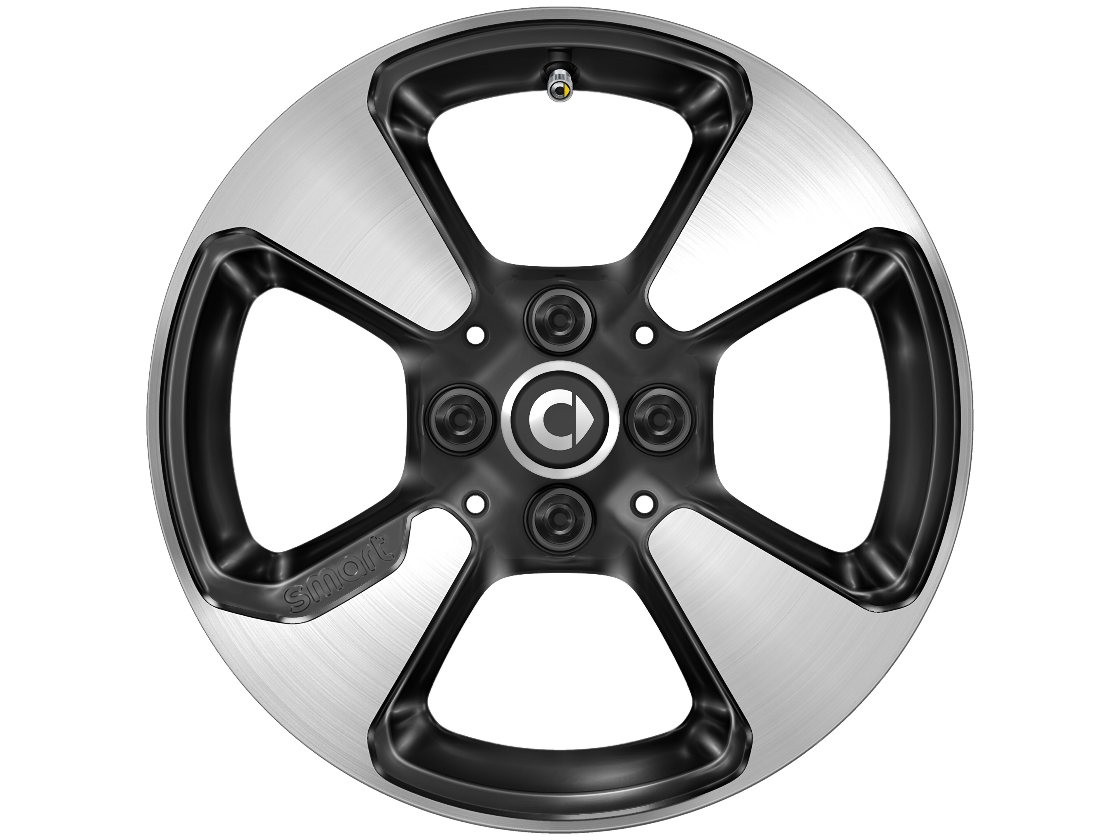 4-Speichen-Leichtmetallrad, 38,1 cm (15 Zoll)