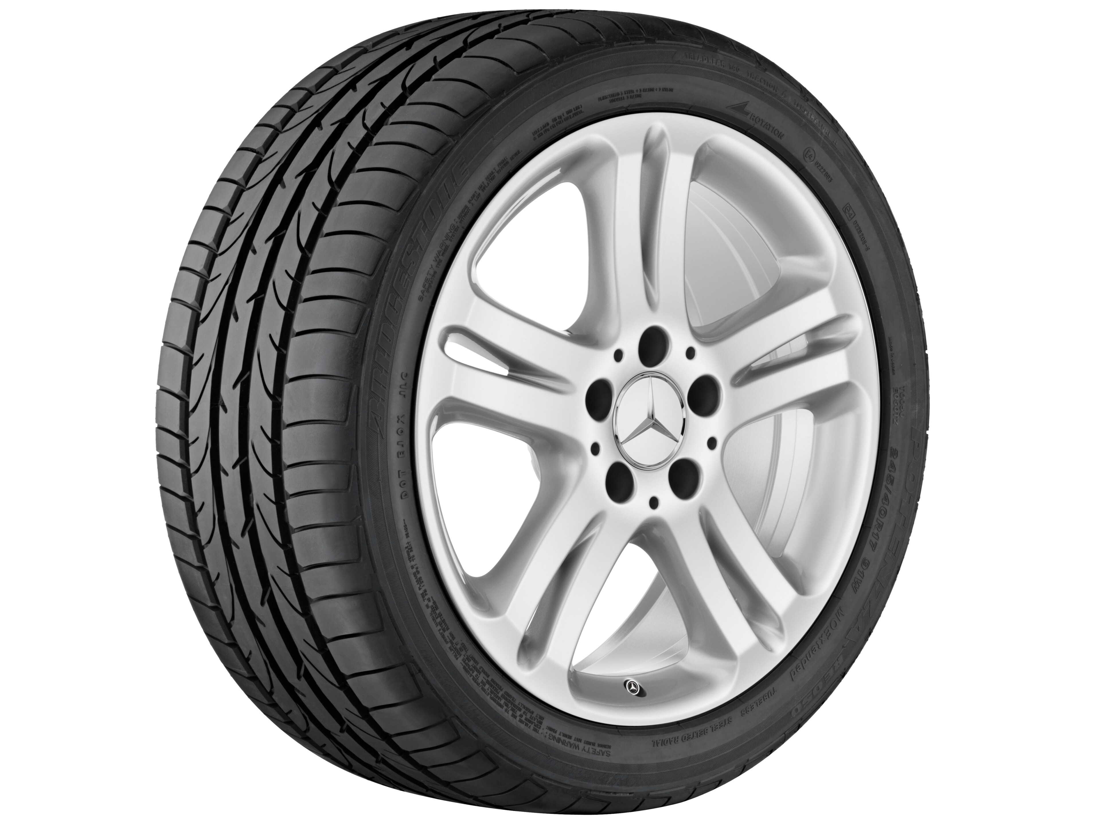Mercedes-Benz - MB 5-Doppelspeichen-Rad, 40,6 cm (16 Zoll) MB 5-Doppelspeichen-Rad, 40,6 cm (16 Zoll)