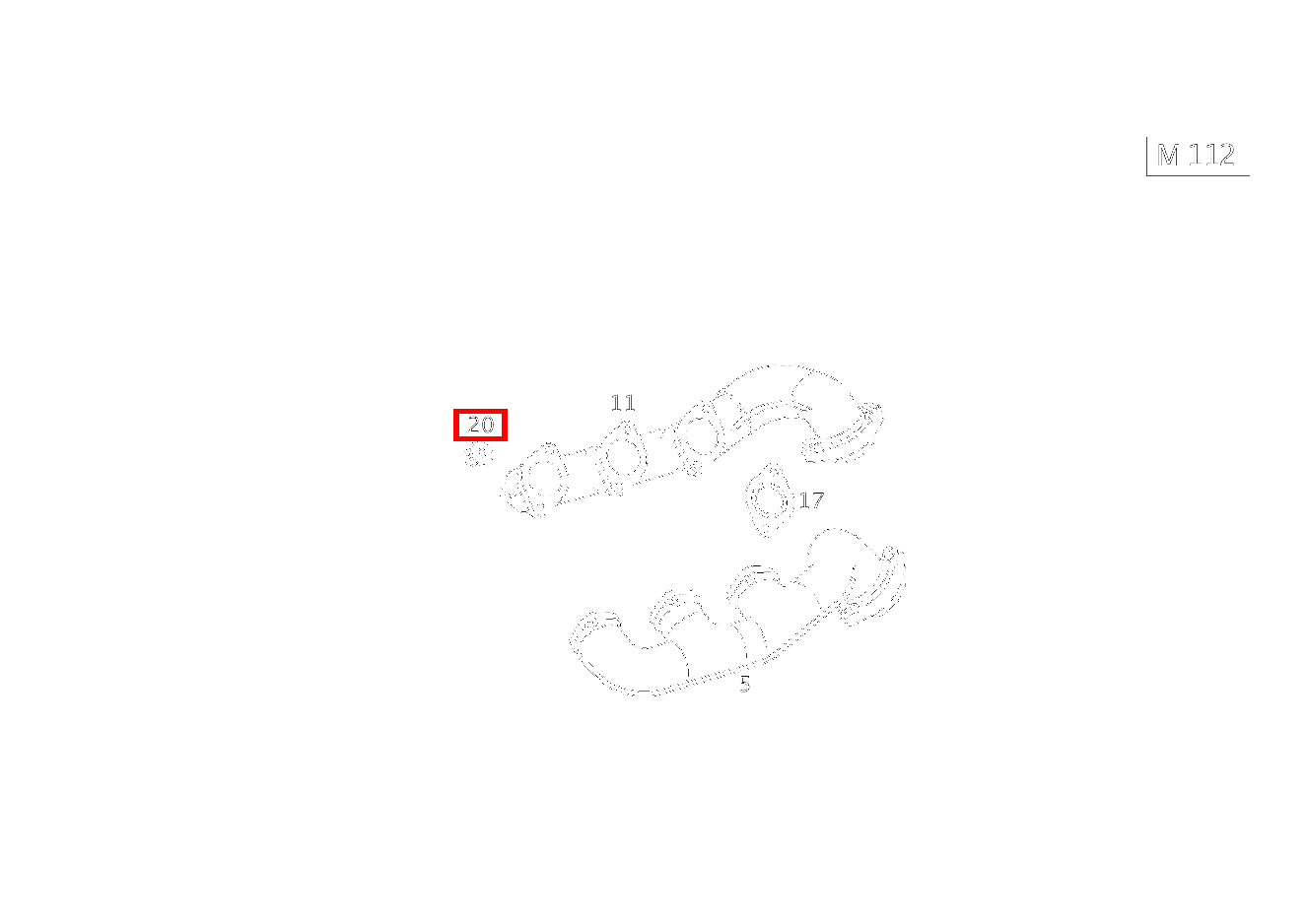 Sechskantmutter M6 C 240 T-Modell 202