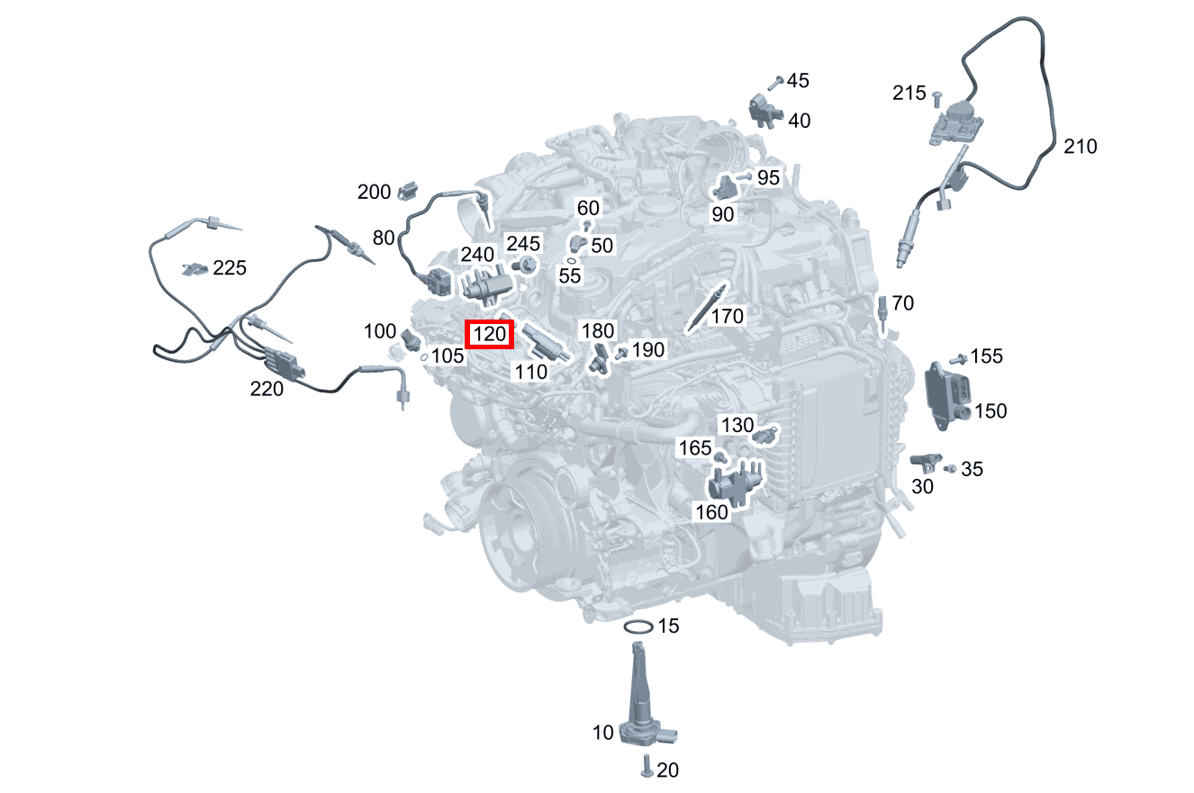 SIEBEINSATZ Umschaltventil Abgasrückführung 220 A 180 SIEBEINSATZ Umschaltventil Abgasrückführung 220 A 180