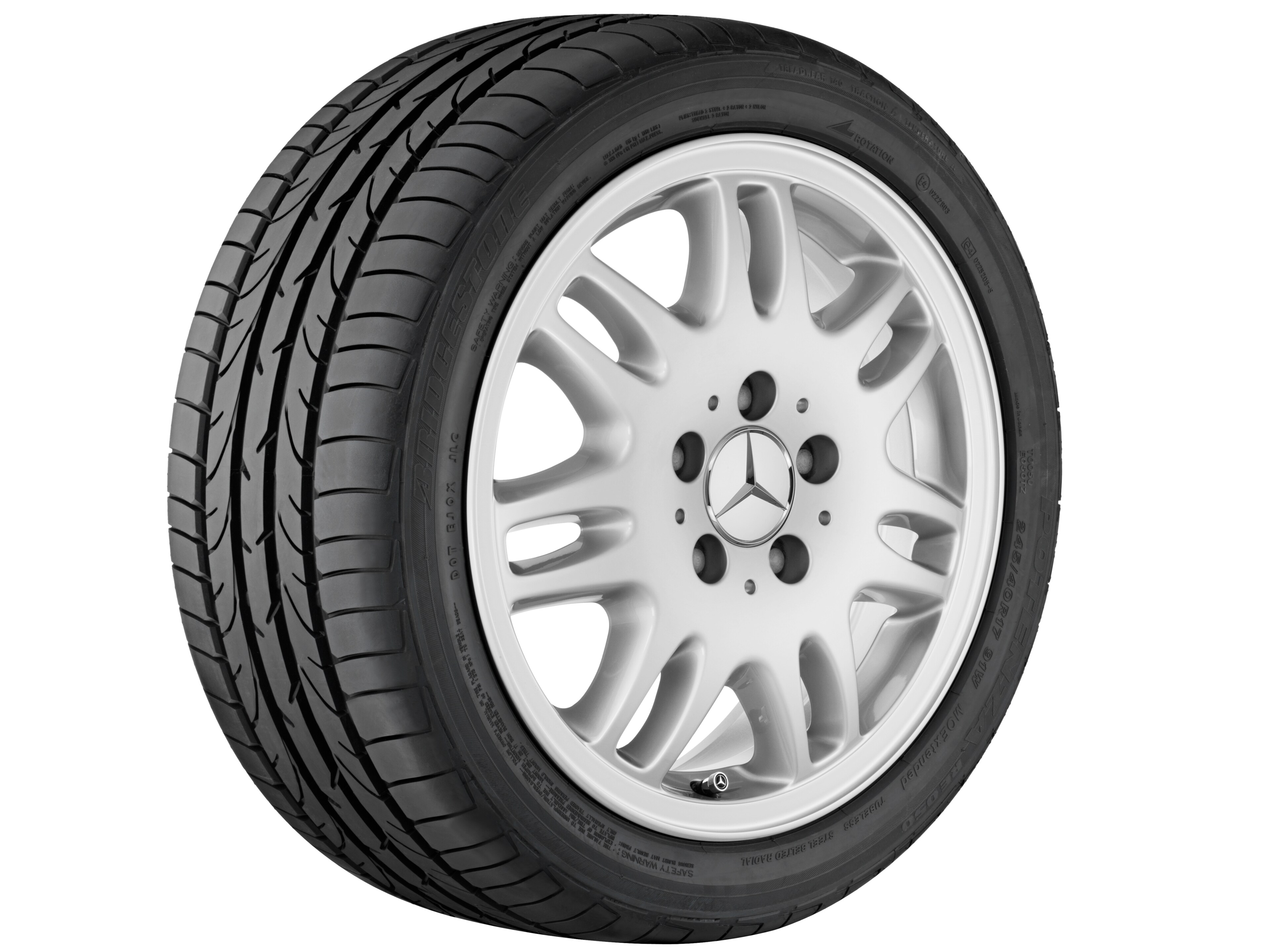 Mercedes-Benz - MB 7-Doppelspeichen-Rad, 40,6 cm (16 Zoll) MB 7-Doppelspeichen-Rad, 40,6 cm (16 Zoll)