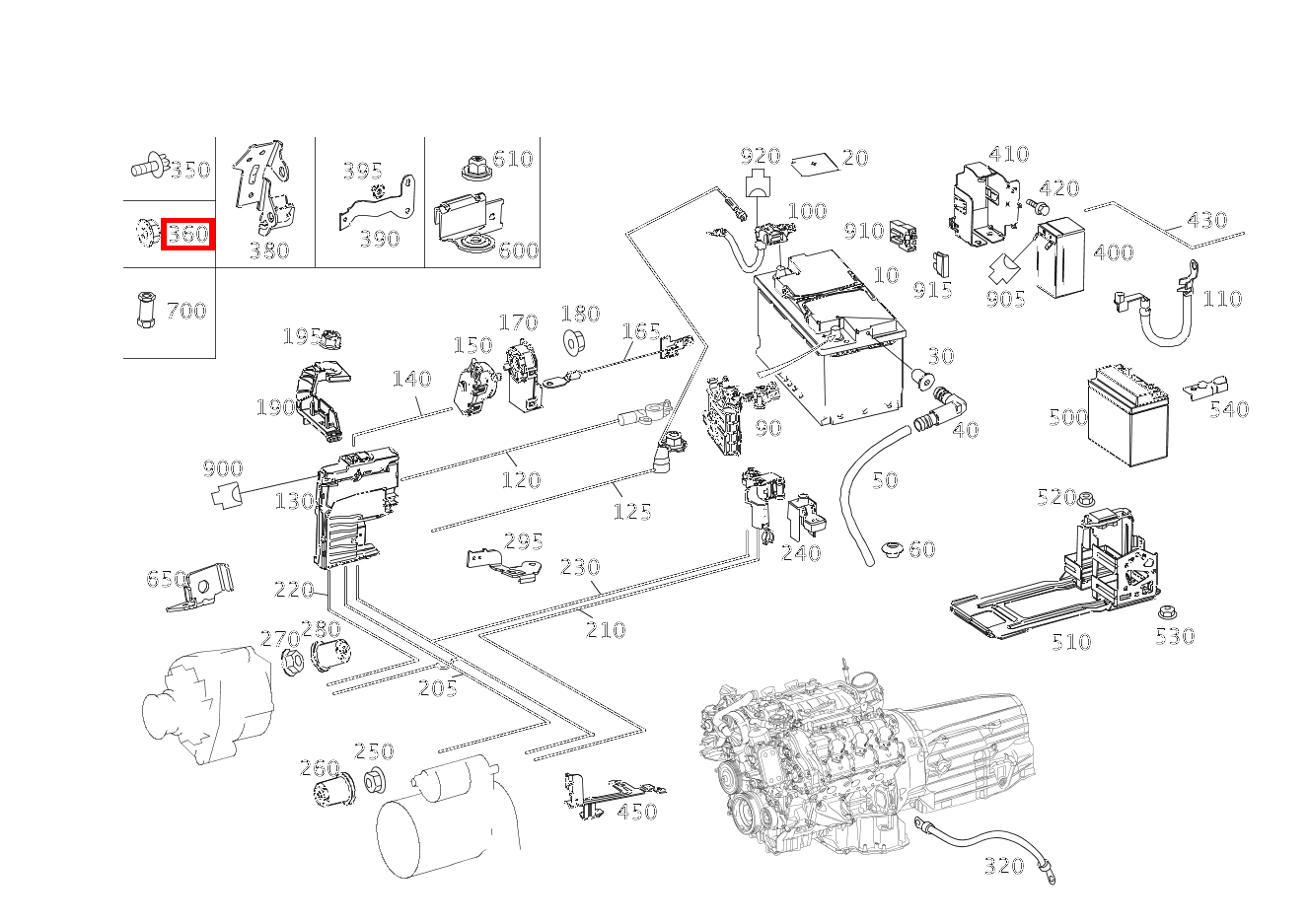 Sechskantmutter Mit Bund BEFESTIGUNG NOX-SENSOR; 5 MM E 400 T 4MATIC 212