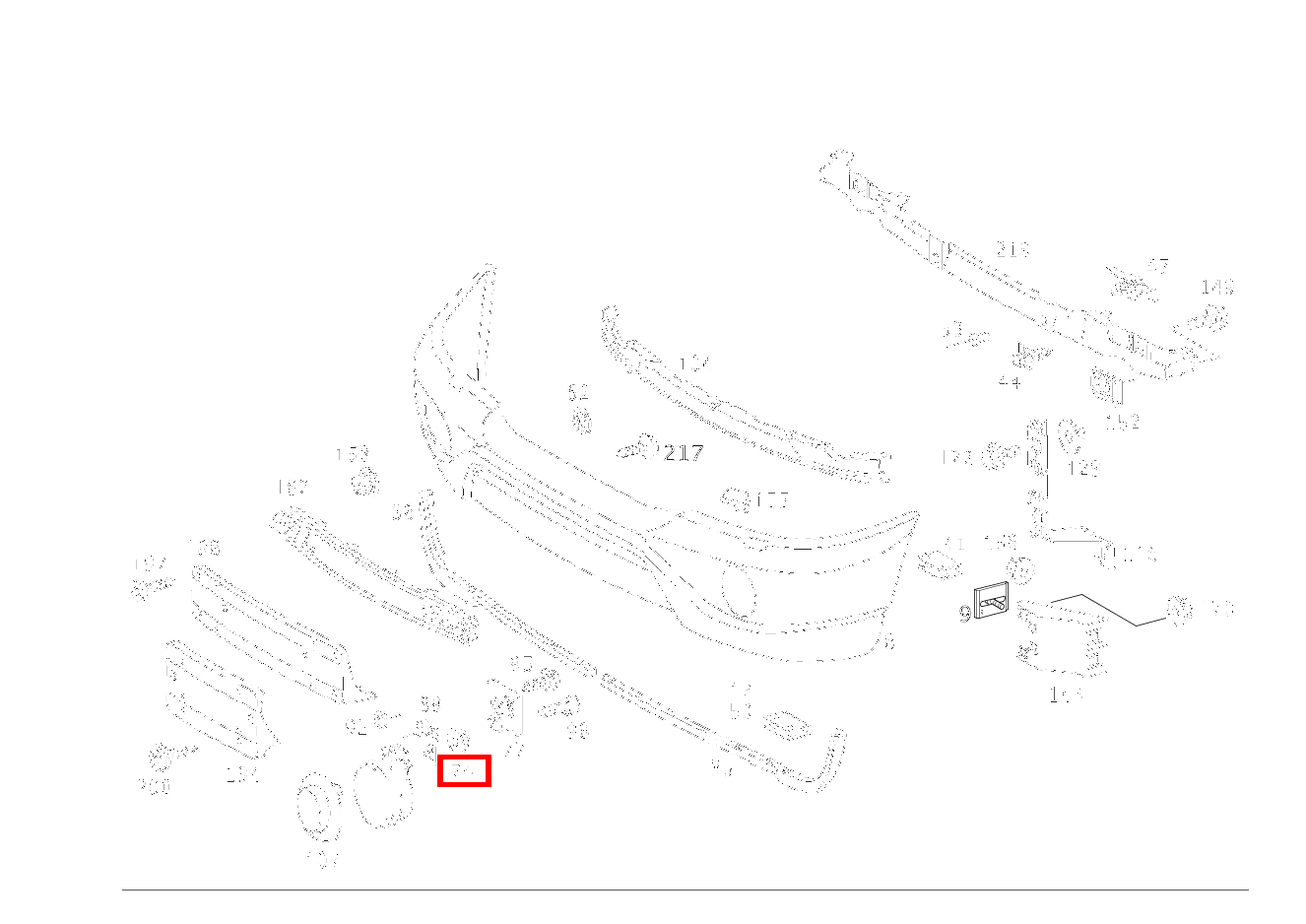 Mutter NEBELSCHEINWERFER M10 ML 55 AMG Off-Roader 163