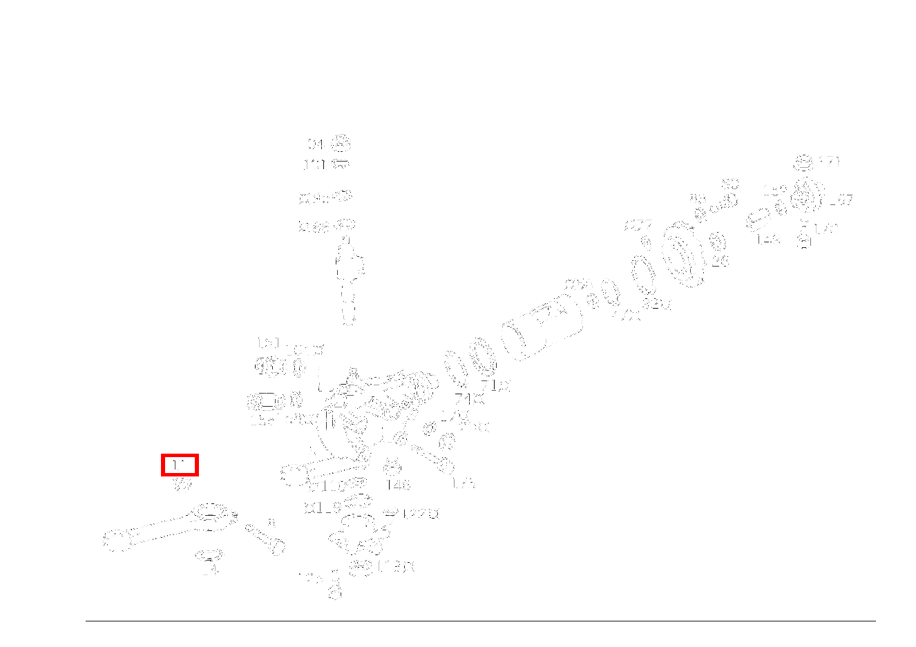 Sechskantmutter LENKSTOCKHEBEL AN LENKUNG M10X1 C 230 220
