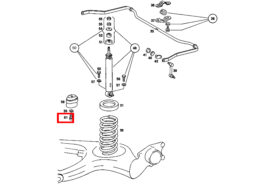 Zylinder-Schraube ANSCHLAGPUFFER AN RAHMEN; M8X20 200 D 115