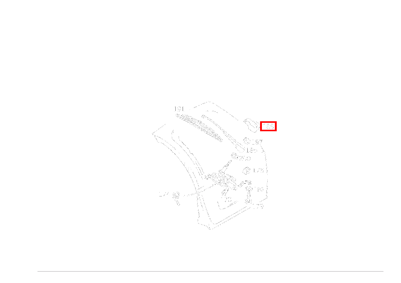 Kappe SCHEIBENWISCHER RUECKWANDTUER C 200 T CDI 202