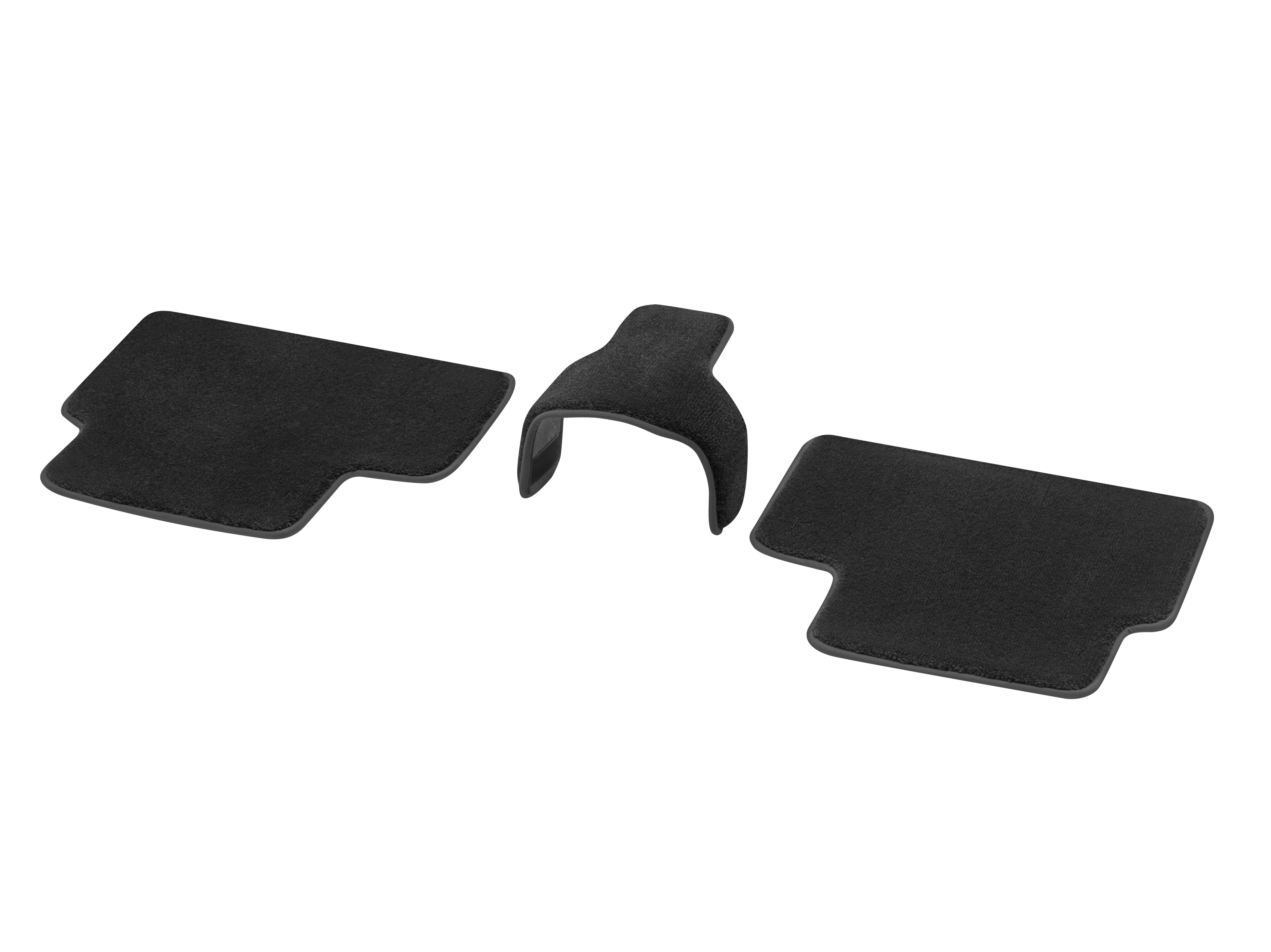 Veloursmatten EXCLUSIV, Fond mit Kardantunnel