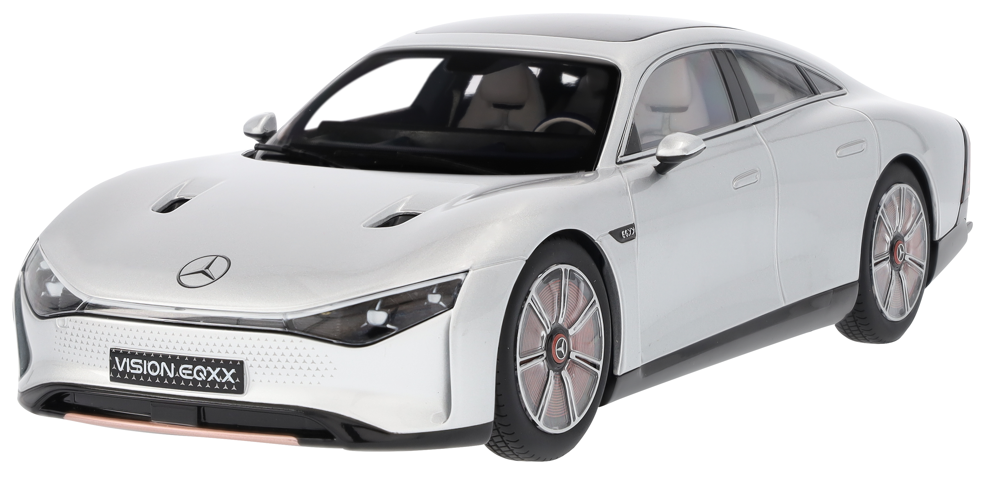 Vision EQXX, Showcar silber alubeam, NZG, 1:18