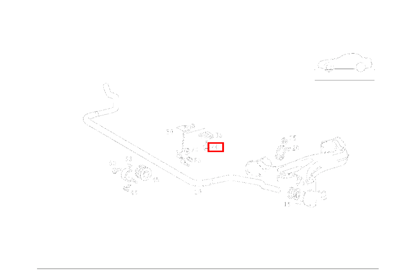Kombischraube HALTER AN LAENGSTRAEGER SLK 320 AMG KOMP 170