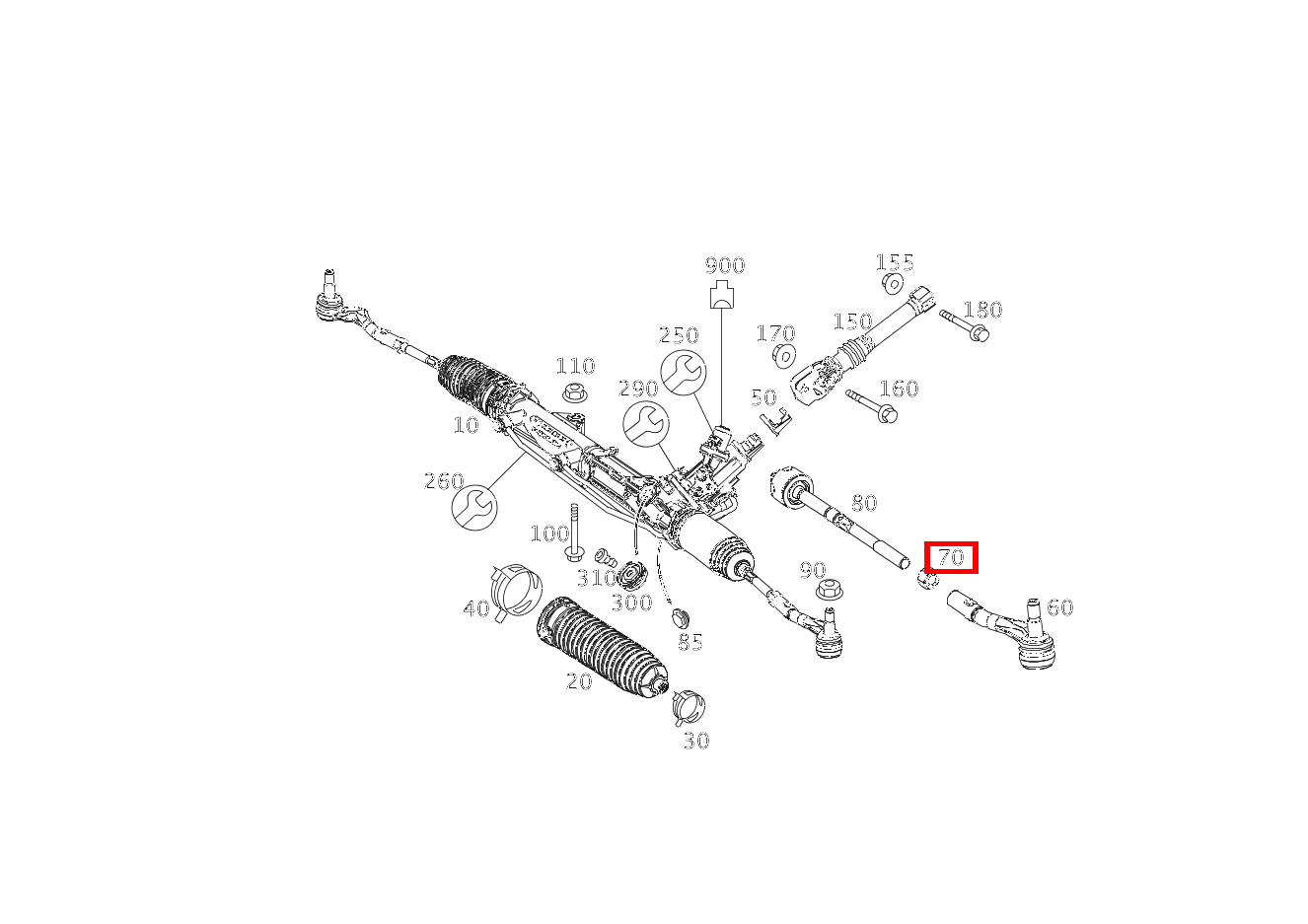 Sechskantmutter LINKS UND RECHTS; M14X1.5 C 180 KOMPRESSOR T-Modell BlueEFFICIENCY 240 Sechskantmutter LINKS UND RECHTS; M14X1.5 C 180 KOMPRESSOR T-Modell BlueEFFICIENCY 240