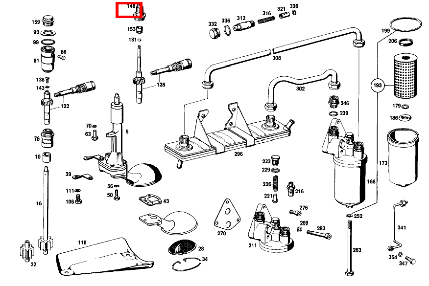 Anschlussstutzen 230 SL 113