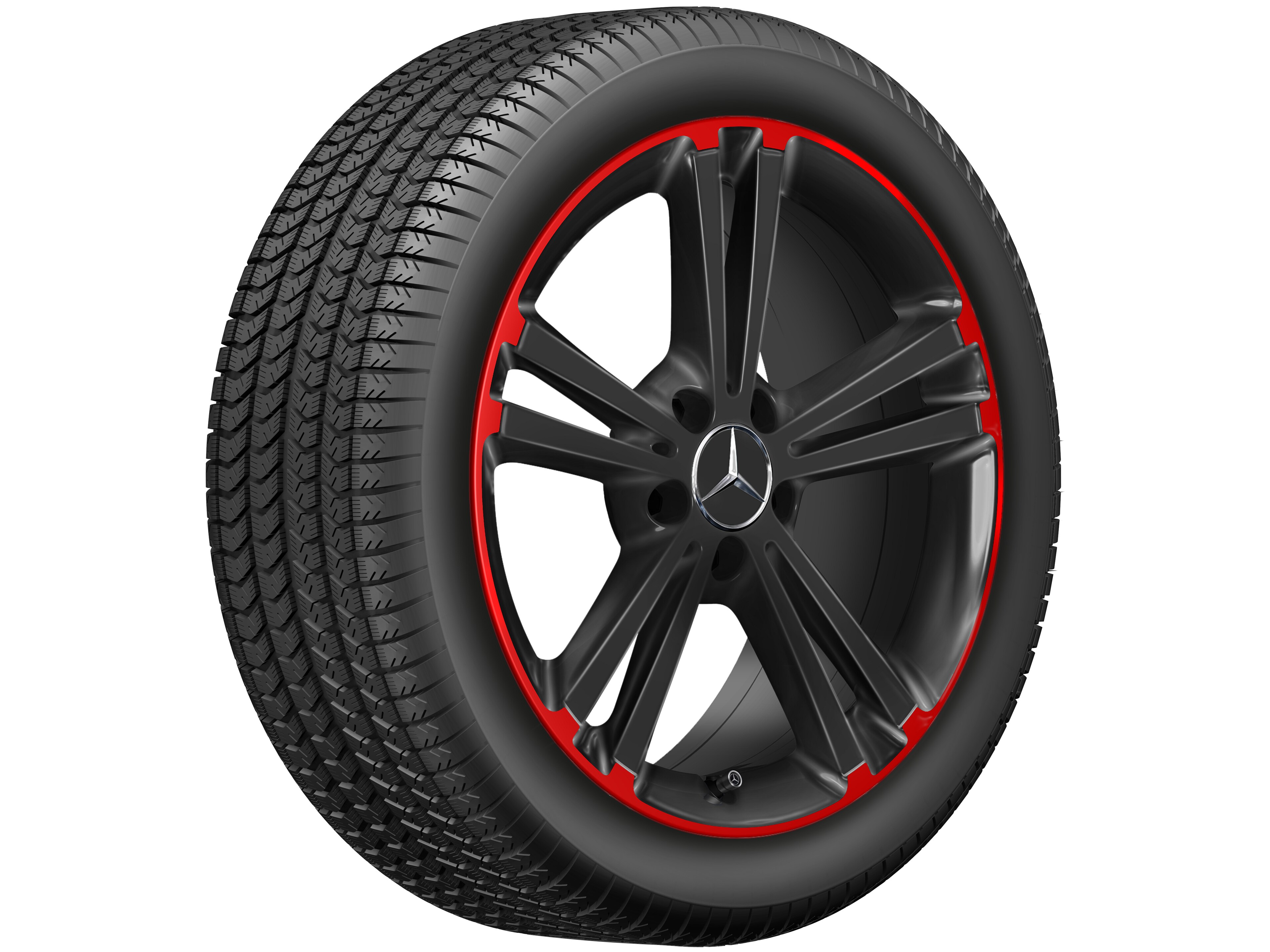 Mercedes-Benz - 5-Doppelspeichen-Rad, 45,7 cm (18 Zoll), Felg 5-Doppelspeichen-Rad, 45,7 cm (18 Zoll), Felg