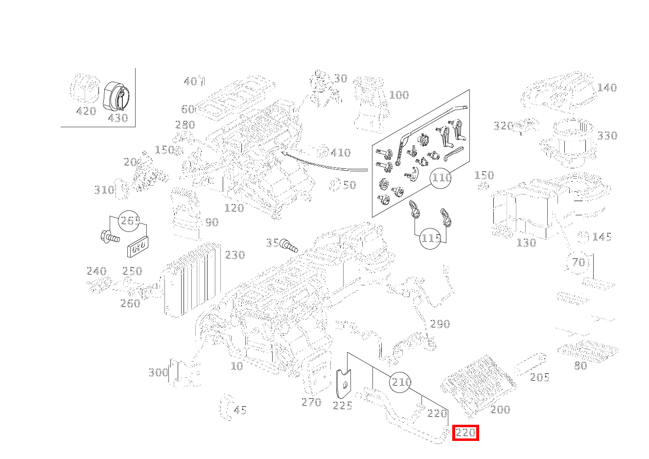 Runddichtring C 320 Sportcoupé 203 Runddichtring C 320 Sportcoupé 203