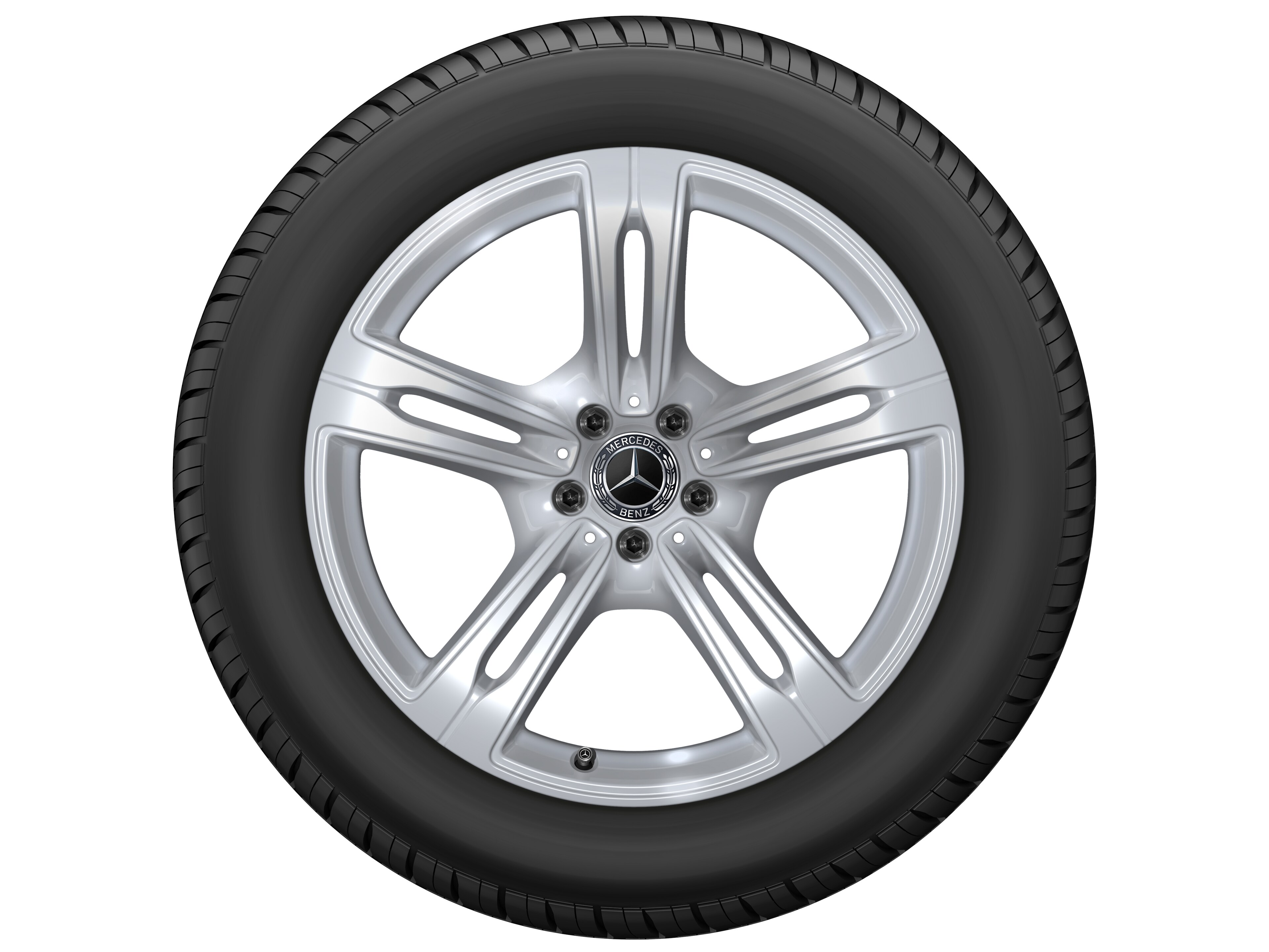 Mercedes-Benz - 5-Doppelspeichen-Rad, 20 Zoll 8,5 J x 20 ET 29,5, vanadiumsilber, lackiert