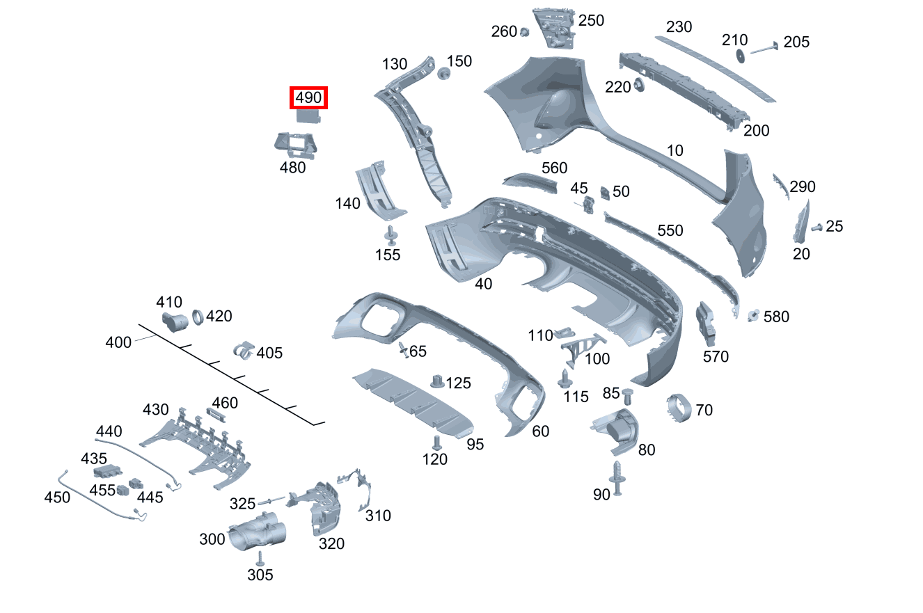 Radarsensor Links und rechts außen GLA 200 4MATIC 247 Radarsensor Links und rechts außen GLA 200 4MATIC 247
