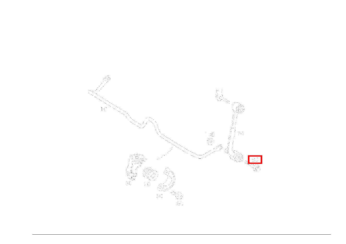 Sechsrundschraube STANGE AN RADTRAEGER; M10X45 CLK 63 AMG Cabriolet 209