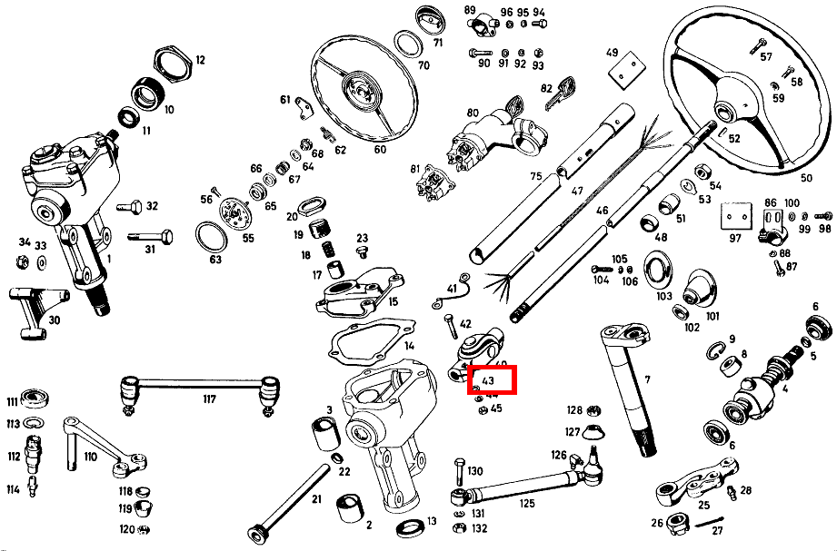 Scheibe KREUZGELENK AN LENKUNG UND LENKSPINDEL 300 SL 198 Scheibe KREUZGELENK AN LENKUNG UND LENKSPINDEL 300 SL 198