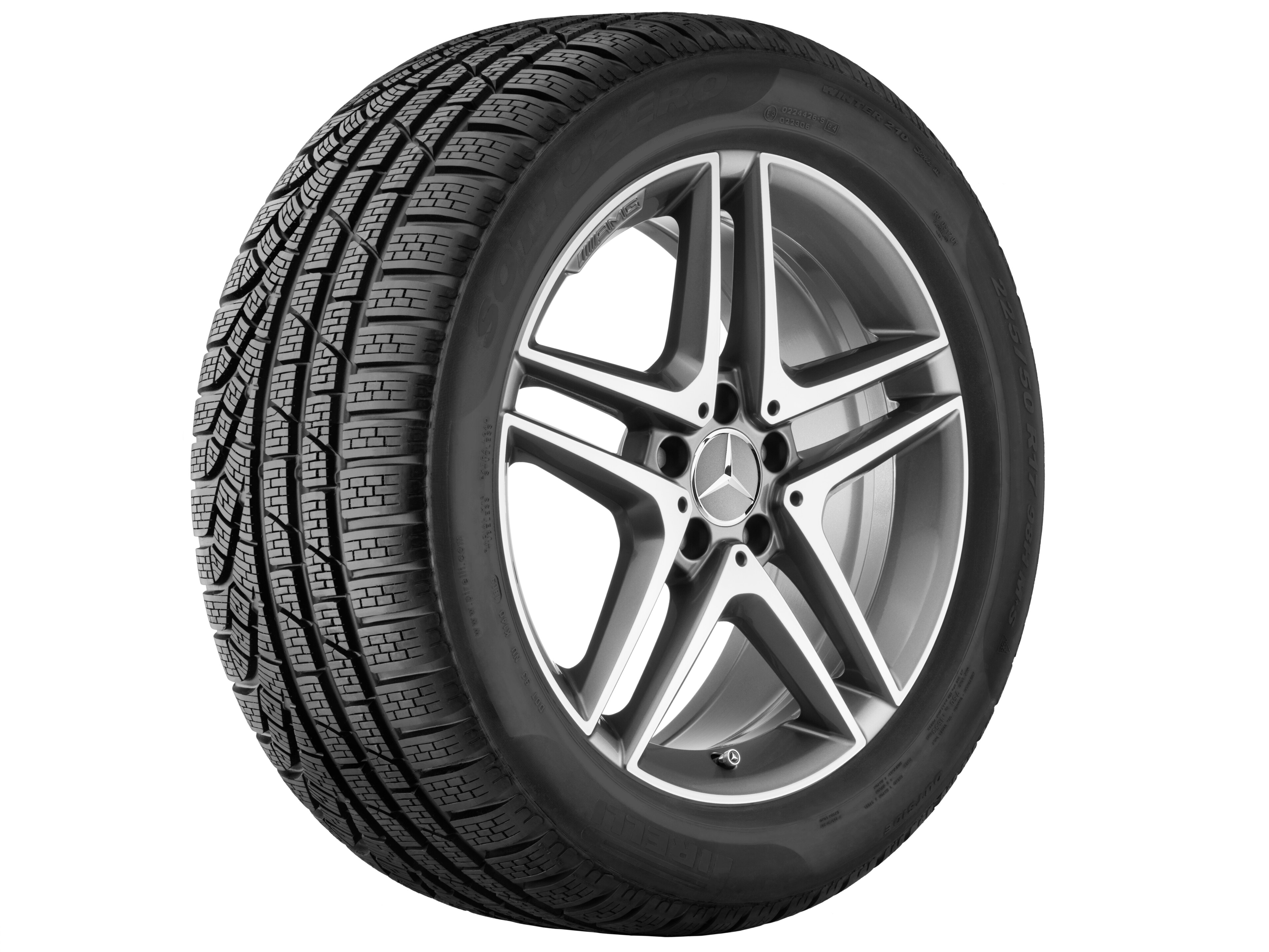 AMG 5-Doppelspeichen-Rad, 45,7 cm (18 Zoll)